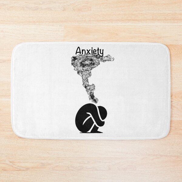 Item preview, Anxiety Spiral Cloud Art - Mental Health Awareness Symbol designed and sold by mongeekshirts.