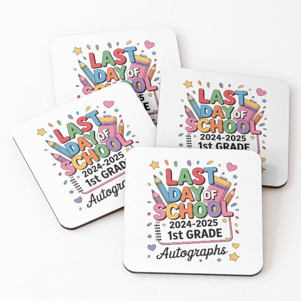 Item preview, Last Day of School Autographs 1st Grade Graduation 2025  designed and sold by THagBlue.
