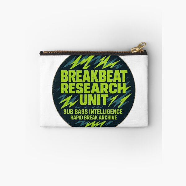 Item preview, Breakbeat Research Unit Logo – Jungle Breaks Bass Sticker designed and sold by |TRSSHOP|.