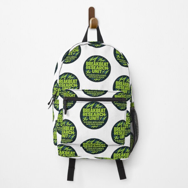 Item preview, Breakbeat Research Unit Logo – Jungle Breaks Bass Sticker designed and sold by |TRSSHOP|.