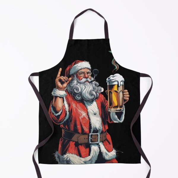 Item preview, Santa Claus Rocks with Beer, cigar - Merry Christmas designed and sold by RSDigitalPrintDesign.