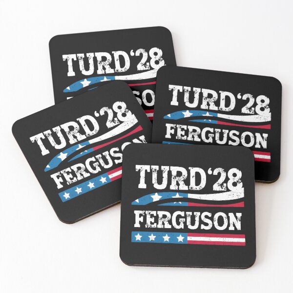Item preview, Turd Ferguson For President 2028 elections Chaotic Parody Fun designed and sold by SkeletonsDanger.