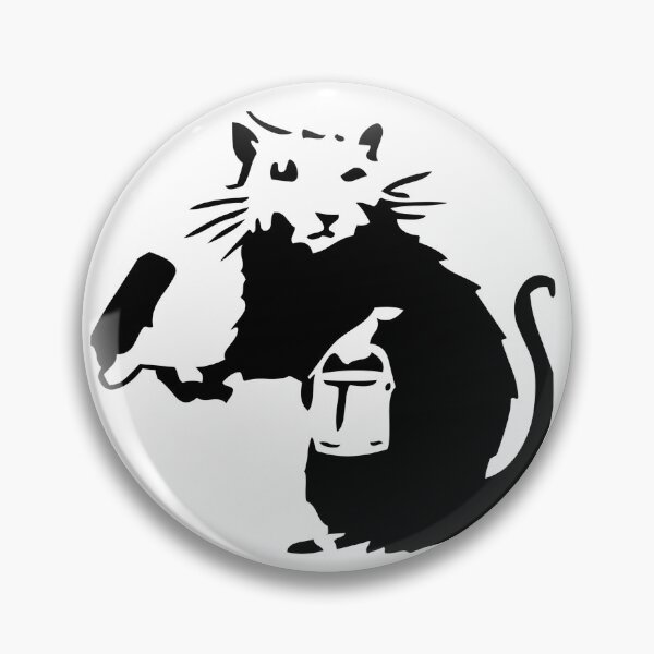 Item preview, Graffiti Rat Holding Spray Can and Paint designed and sold by DonVivaldo.