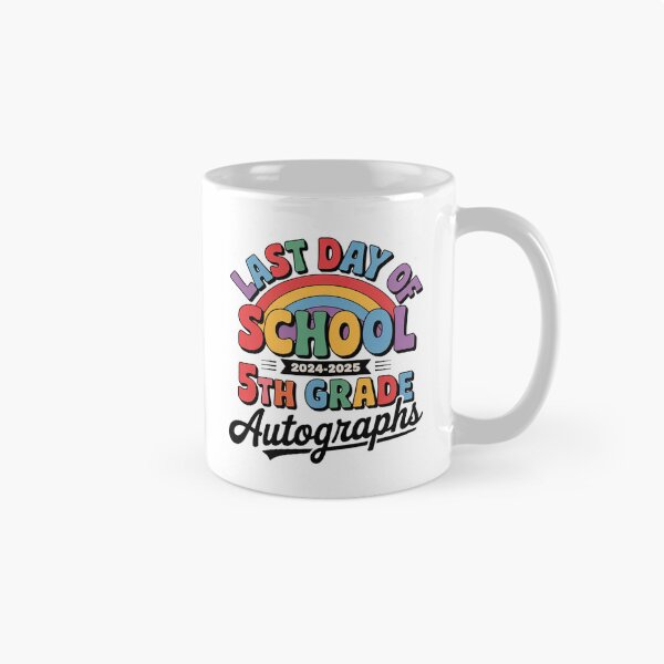 Item preview, Last Day of School Autographs 5th Grade Graduation 2025  designed and sold by THagBlue.