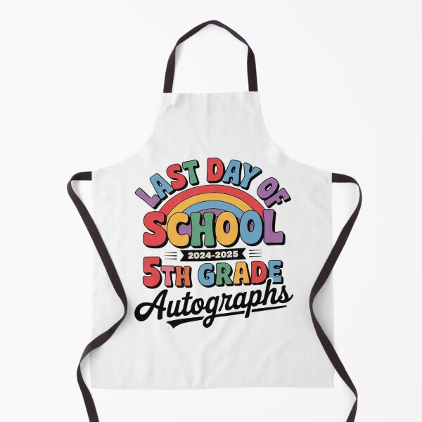 Item preview, Last Day of School Autographs 5th Grade Graduation 2025 designed and sold by THagBlue.