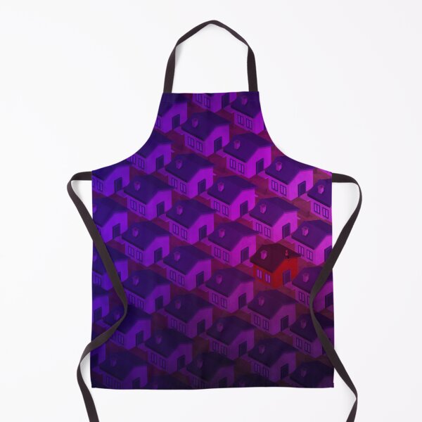 Item preview, Unique House – Neon Isometric Illustration designed and sold by dreambymilo.