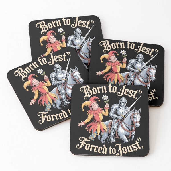 Item preview, Born to Jest Forced to Joust Tee designed and sold by FortuneFull.