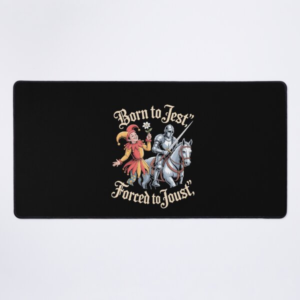 Item preview, Born to Jest Forced to Joust Tee designed and sold by FortuneFull.