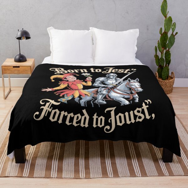 Item preview, Born to Jest Forced to Joust Tee designed and sold by FortuneFull.