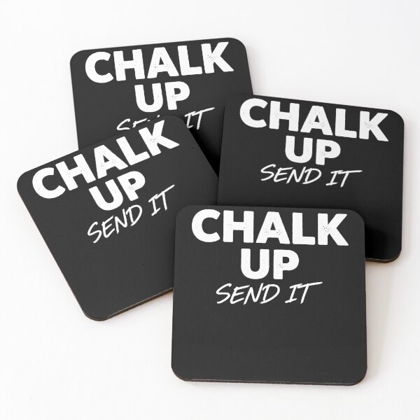 Item preview, Chalk Up Send It Rock Climbing Fun Quote designed and sold by LuminOrb.