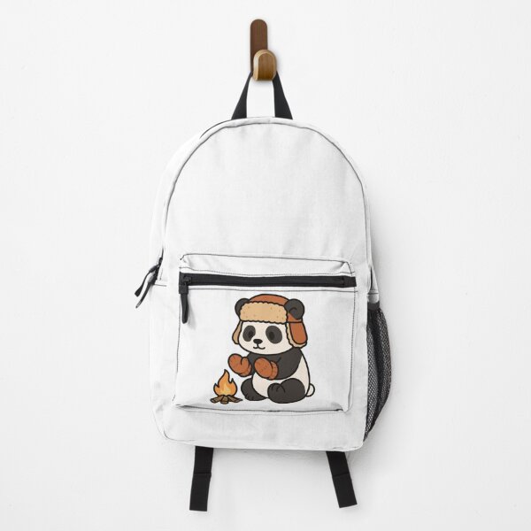 Item preview, Panda Warming Paws by Fire – Cozy Winter Panda designed and sold by Confuzz1ed.