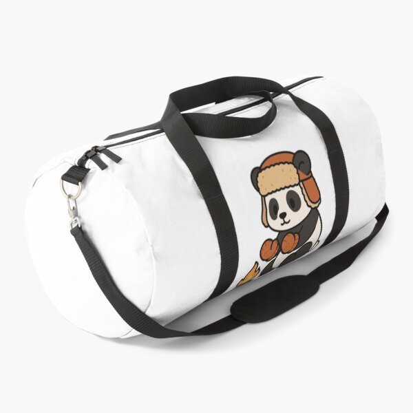 Item preview, Panda Warming Paws by Fire – Cozy Winter Panda designed and sold by Confuzz1ed.