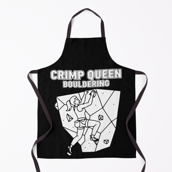 Item preview, Crimp Queen Bouldering Rock Climbing Fun designed and sold by LuminOrb.