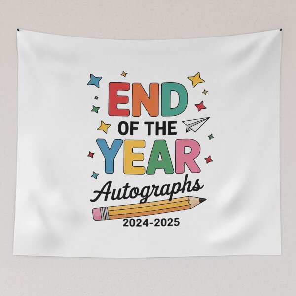 Item preview, Last Day Of School End Of The Year Autographs 2024-2025  designed and sold by BeetleMalon.