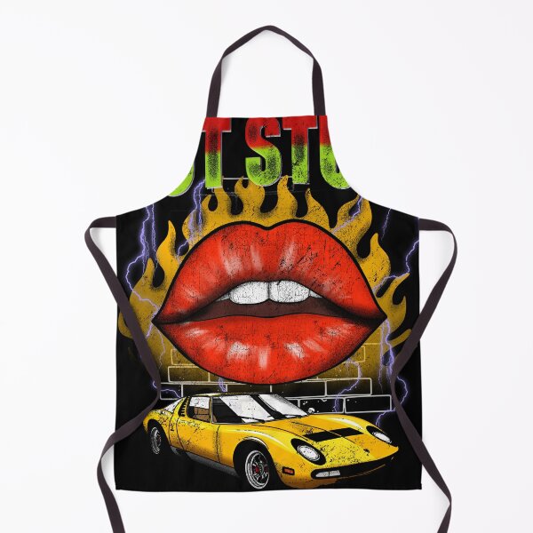 Item preview, HOT STUFF - Modern Muscle Car, Flaming Horsepower & Skyline Tee designed and sold by Echala.