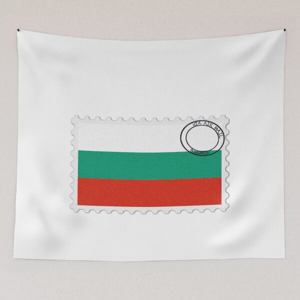 Item preview, Bulgaria National Flag Postage Stamp designed and sold by red-amber65.