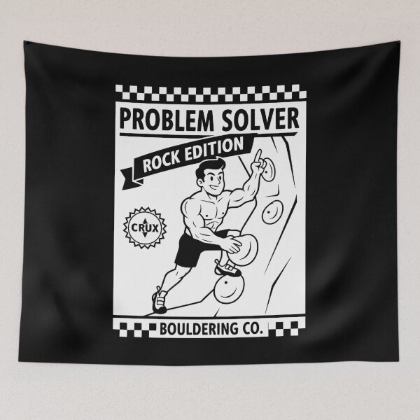 Item preview, Problem Solver Rock Edition Climbing Wall Fun designed and sold by LuminOrb.
