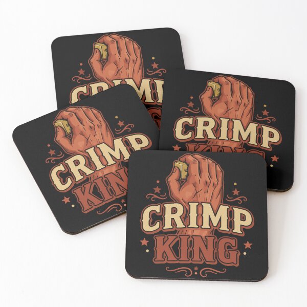 Item preview, Crimp King Rock Climbing Bouldering Fun designed and sold by LuminOrb.