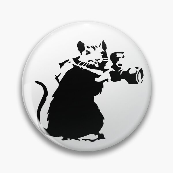 Item preview, Banksy Rat Stencil Taking Urban Photo designed and sold by DonVivaldo.