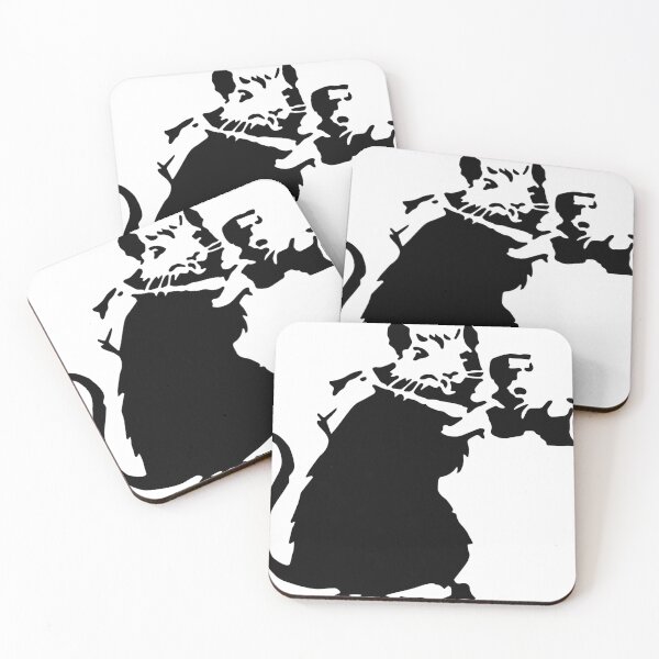 Item preview, Banksy Rat Stencil Taking Urban Photo designed and sold by DonVivaldo.