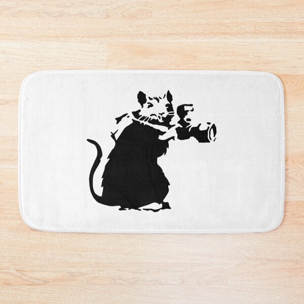 Item preview, Banksy Rat Stencil Taking Urban Photo designed and sold by DonVivaldo.