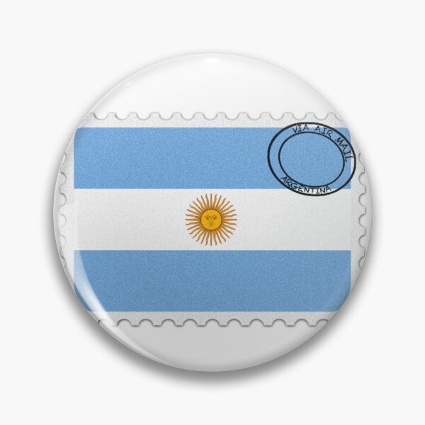 Item preview, Argentina National Flag Postage Stamp designed and sold by red-amber65.