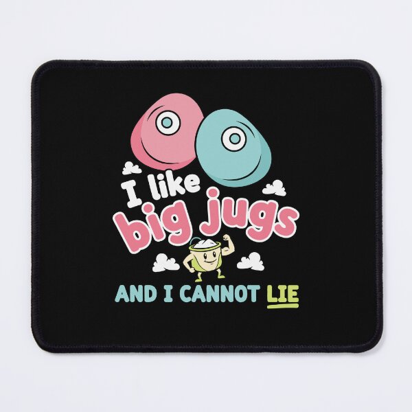 Item preview, I Like Big Jugs Climbing Rock Fun Humor designed and sold by LuminOrb.