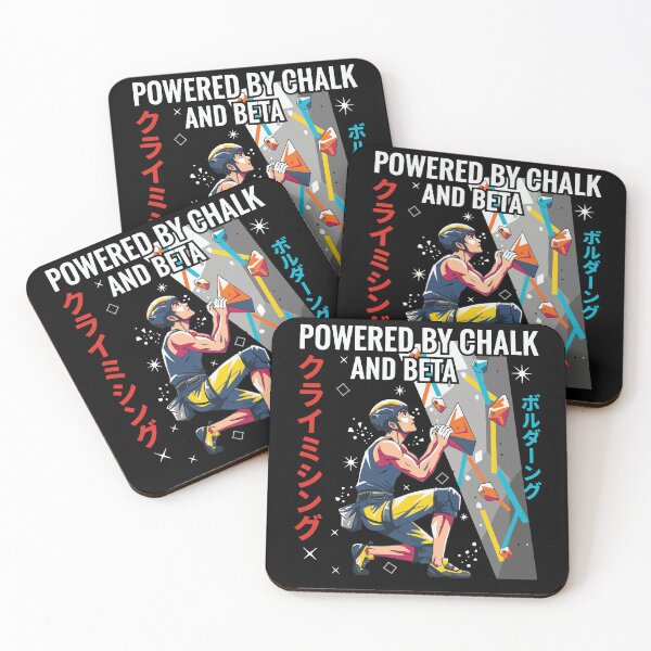 Artikelvorschau, Powered by Chalk and Beta Climbing Design entworfen und verkauft von LuminOrb.