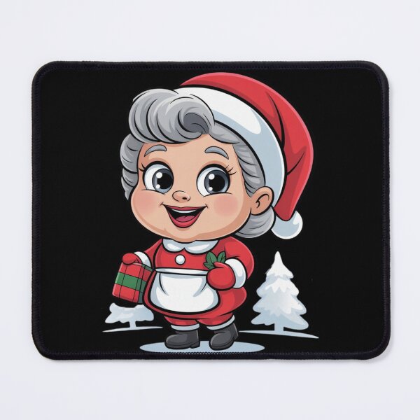 Item preview, Cute Cartoon Mrs. Claus | Christmas 2025 Holiday Design designed and sold by Mastihuba Studio™.