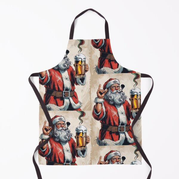Item preview, Santa Claus Rocks with Beer, cigar - Merry Christmas designed and sold by RSDigitalPrintDesign.