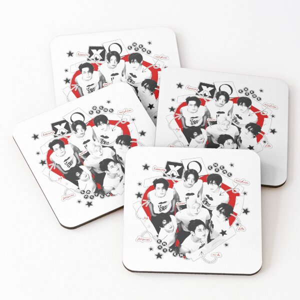 Item preview, Shout out enhypen - sticker and phone case designed and sold by johncaseyart.