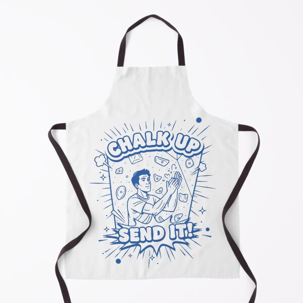 Item preview, Chalk Up Send It Climbing Bouldering Design designed and sold by LuminOrb.