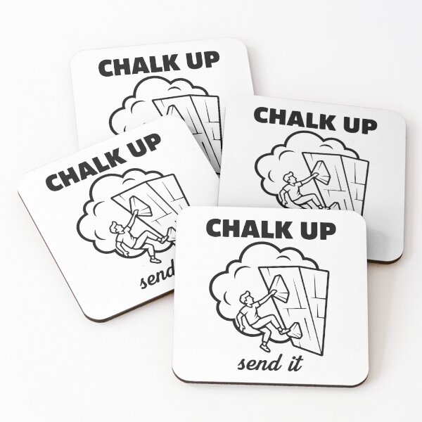 Item preview, Chalk Up Send It Rock Climbing Fun designed and sold by LuminOrb.