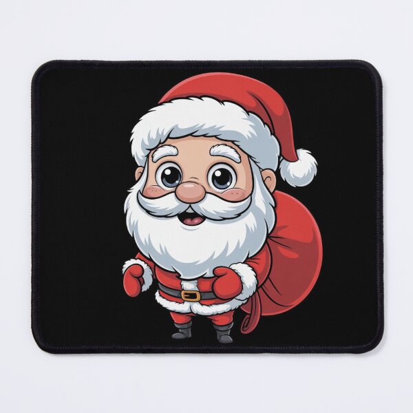 Item preview, Cute Cartoon Santa Claus | Christmas 2025 Holiday Design designed and sold by Mastihuba Studio™.