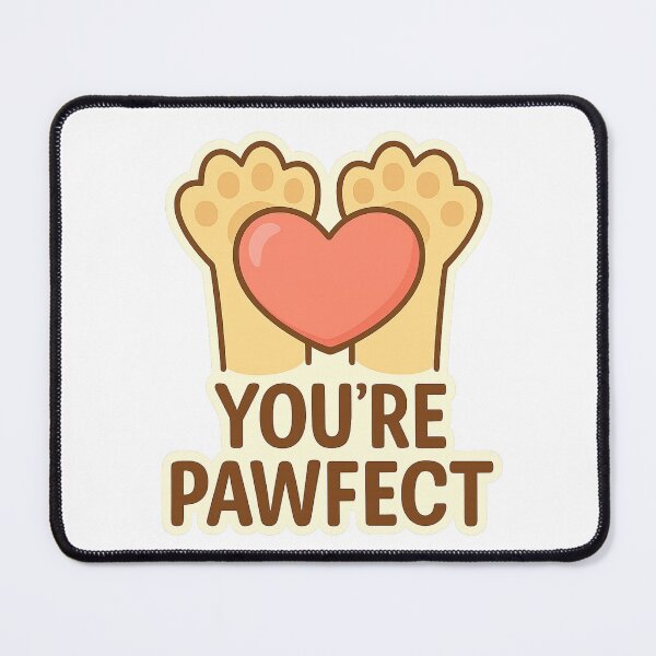 Item preview, Cute Cat Paws You’re Pawfect designed and sold by MIArt Studio.