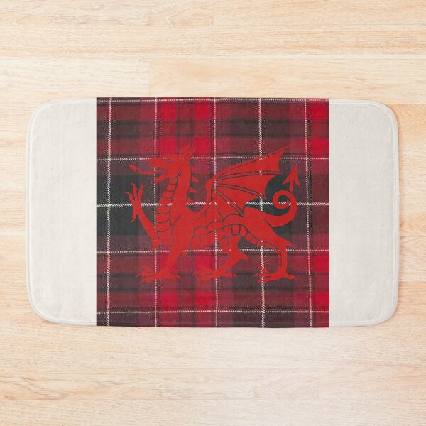 Item preview, Pride Of Wales - Universal - Welsh Tartan & y Ddraig Goch - the red dragon v4 designed and sold by WheelieGdArt.