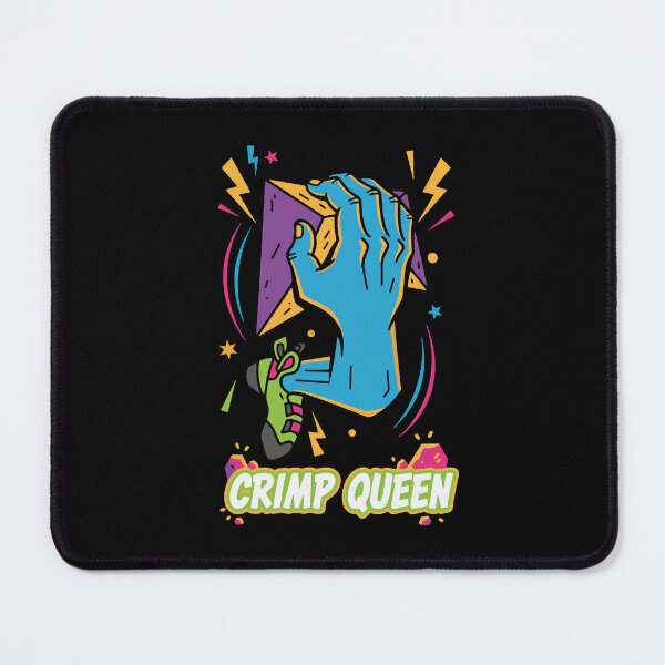 Item preview, Crimp Queen Rock Climbing Bouldering Fun designed and sold by LuminOrb.