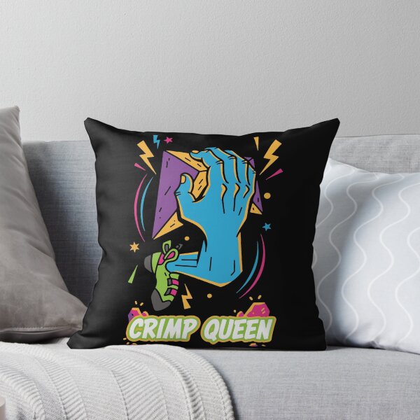 Item preview, Crimp Queen Rock Climbing Bouldering Fun designed and sold by LuminOrb.