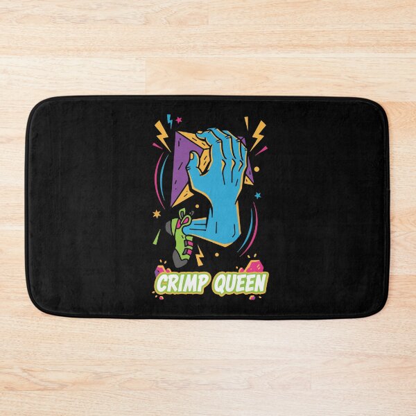 Item preview, Crimp Queen Rock Climbing Bouldering Fun designed and sold by LuminOrb.