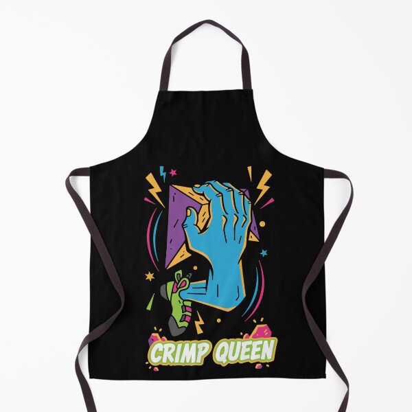 Item preview, Crimp Queen Rock Climbing Bouldering Fun designed and sold by LuminOrb.