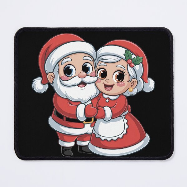 Item preview, Cute Santa & Mrs. Claus Couple | Christmas 2025 Holiday Design designed and sold by Mastihuba Studio™.