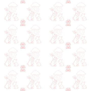 Artwork thumbnail, Rabbit pattern by Snowflake Company Online Store