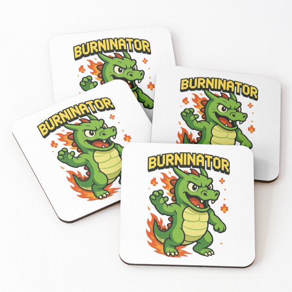 Item preview, Cute Chibi Trogdor Burninator Homestar Runner Funny Sticker Tee designed and sold by GeniePixel.