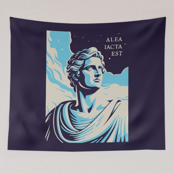 Item preview, Alea Iacta Est - Julius Caesar designed and sold by Drawings Project.
