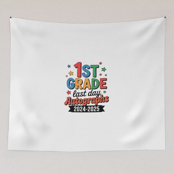 Item preview, Last Day Of School Year 2025 Autograph 1st Grade Graduation  designed and sold by dainegilbert.