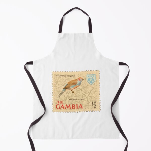 Item preview, Gambia Red-Cheeked Cordon-Bleu Postage Stamp designed and sold by red-amber65.