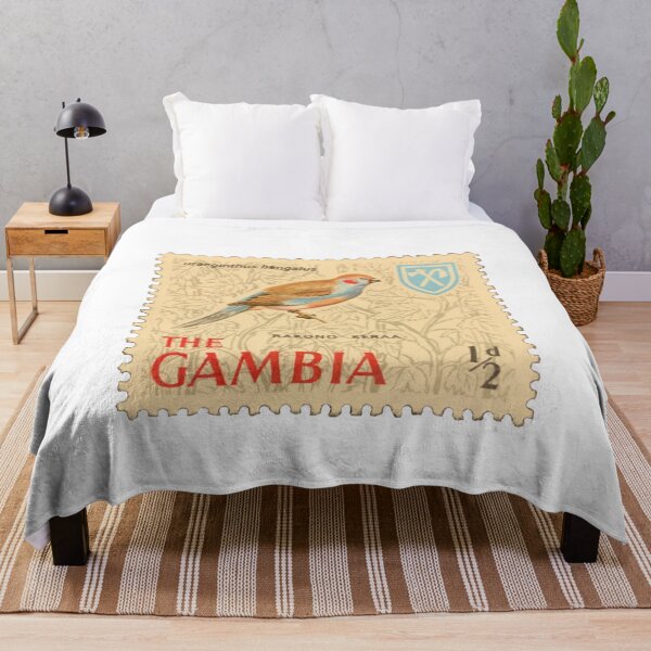 Item preview, Gambia Red-Cheeked Cordon-Bleu Postage Stamp designed and sold by red-amber65.