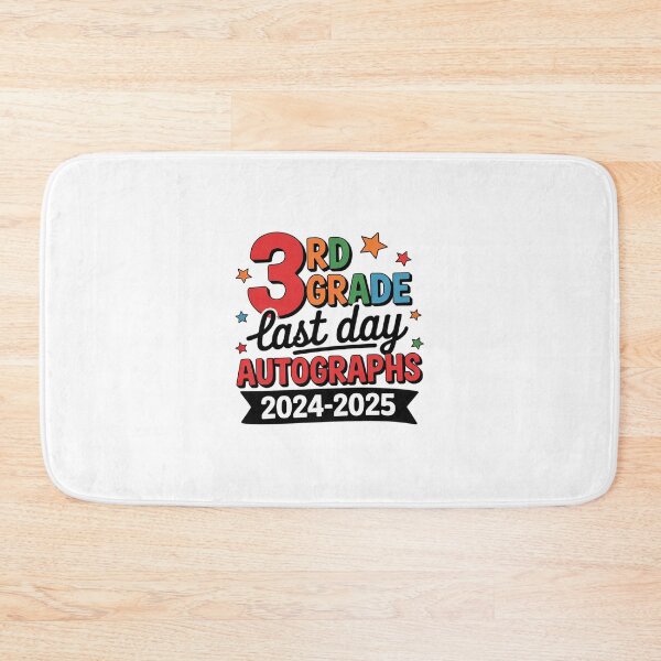 Item preview, Last Day Of School Year 2025 Autograph 3rd Grade Graduation  designed and sold by Belkisallen.