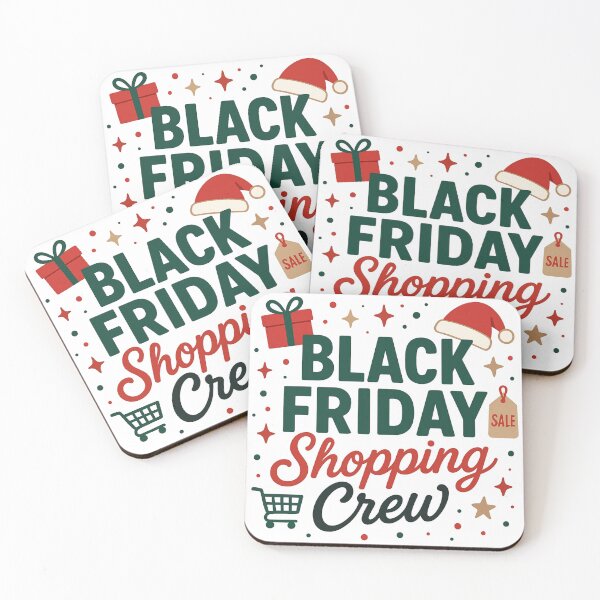 Item preview, Black Friday Crew - Black Friday Christmas designed and sold by ZBIFBOUETLA.