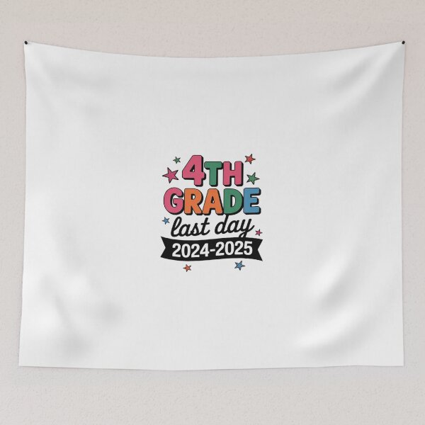 Item preview, Last Day Of School Year 2025 Autograph 4th Grade Graduation  designed and sold by dainegilbert.